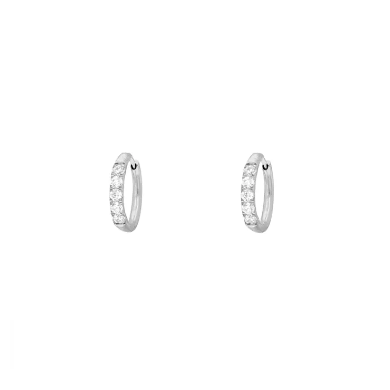 Finaste Shiny oorringetjes 8 mm Sale