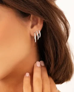 Finaste Shiny Oorringetjes 16 Mm Fashion