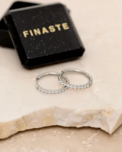 Finaste Shiny Oorringetjes 16 Mm Fashion