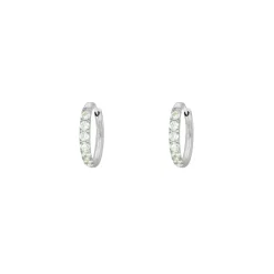 Finaste Shiny oorringetjes mint 10 mm Best