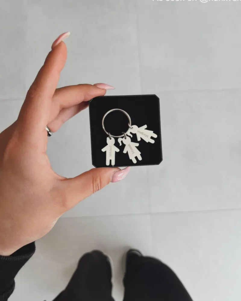 Finaste Sleutelhanger kids met naam New
