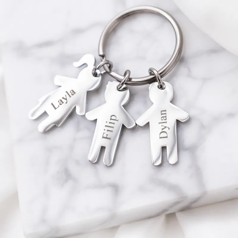 Finaste Sleutelhanger kids met naam New