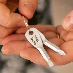 Finaste Sleutelhanger met naam schroevendraaier Sale