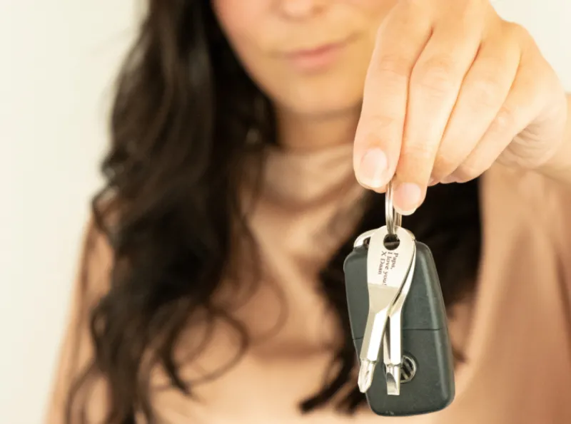 Finaste Sleutelhanger met naam schroevendraaier Sale