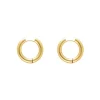 Finaste Small musthave hoops goldplated Discount