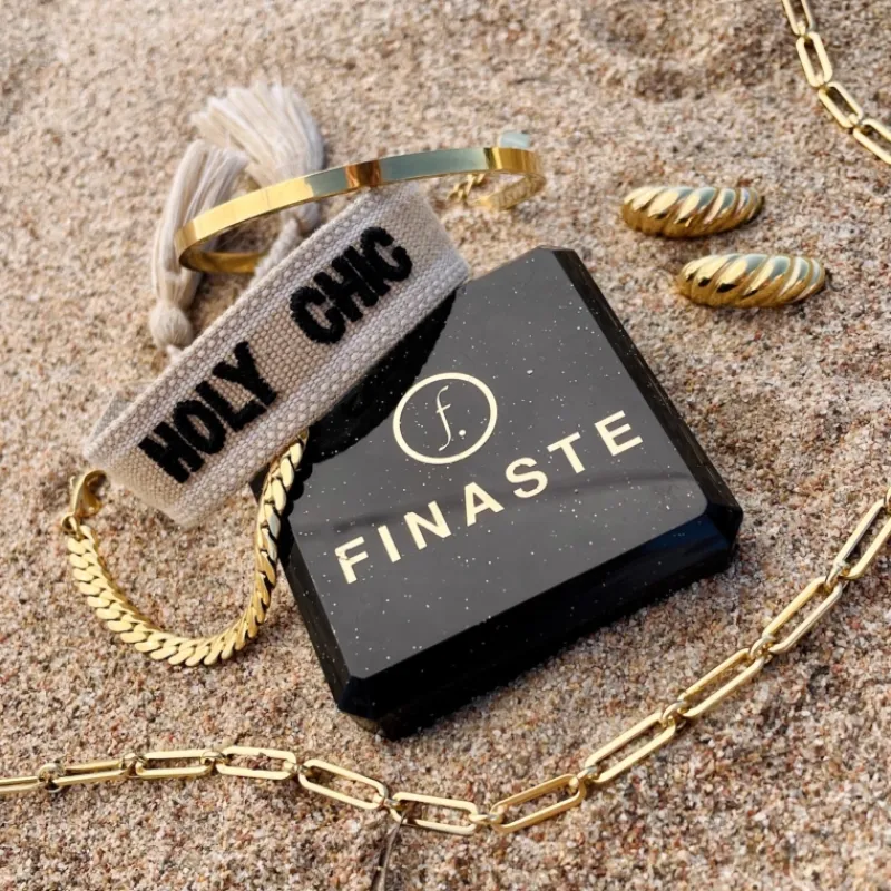 Finaste Smalle Bangle Open Goud Kleurig Outlet
