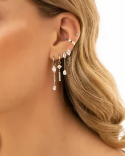 Finaste Square earrings luxury Online