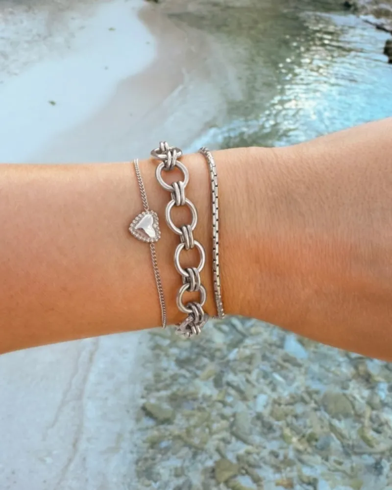 Finaste Statement bracelet round chains Fashion