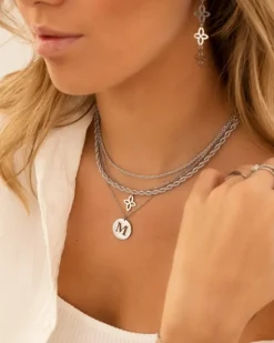 Finaste Statement initial ketting Sale