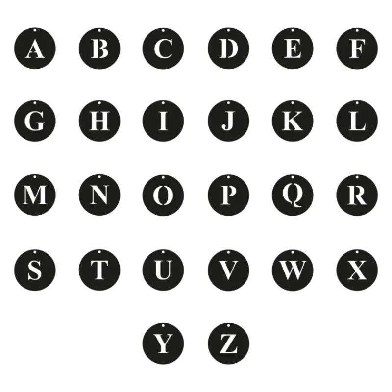 Finaste Statement initial ketting goudkleurig Outlet