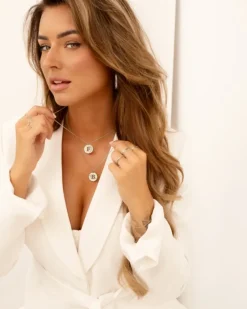 Finaste Statement initial ketting Sale