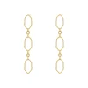 Finaste Statement ketting oorbellen goudkleurig Best