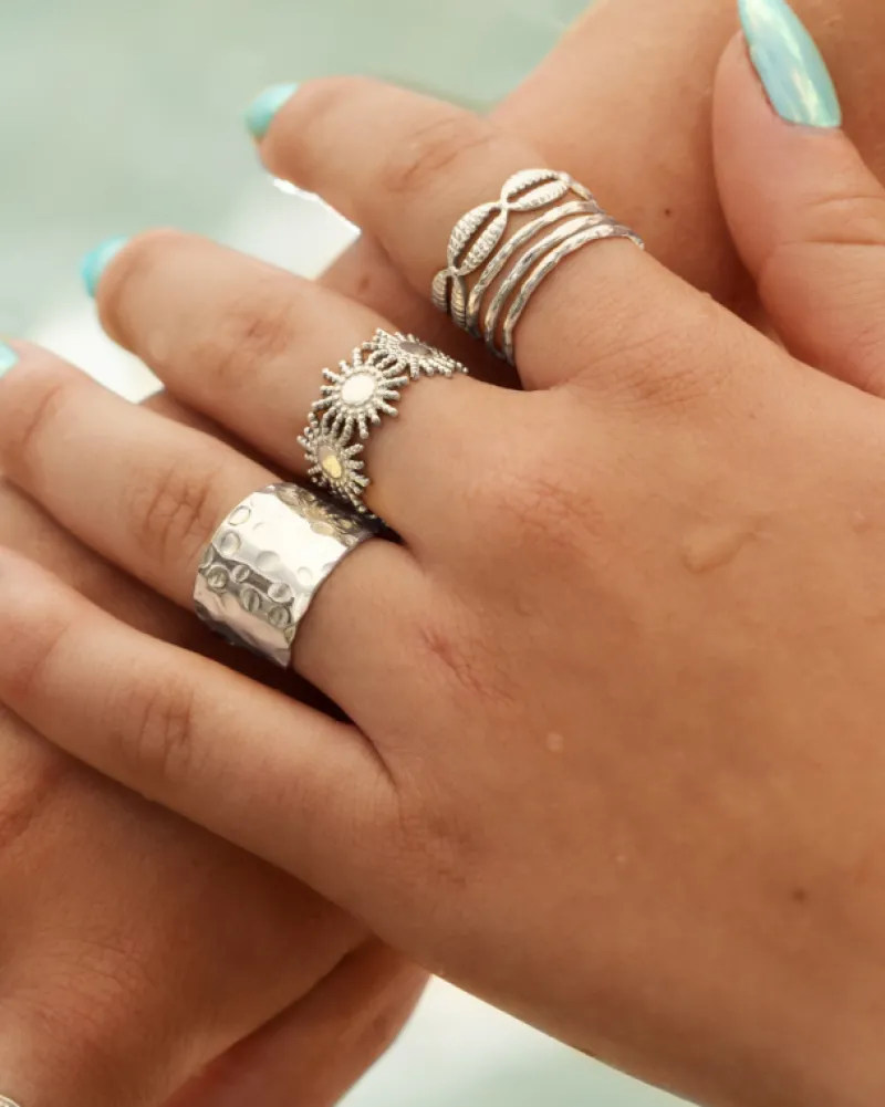 Finaste Statement ring dots verstelbaar Best