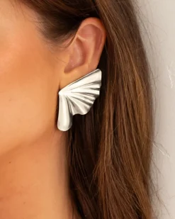 Finaste Statement schelp oorbellen Clearance