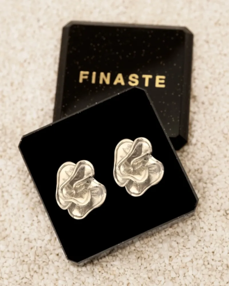 Finaste Statement stud oorbellen bloem Clearance