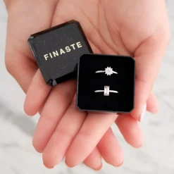 Finaste Sterretjes ring met steentje Clearance