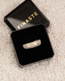 Finaste Streepjes ring verstelbaar Outlet