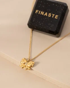 Finaste Strik ketting goudkleurig Clearance