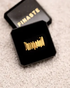 Finaste Stripes ring verstelbaar goudkleurig Hot