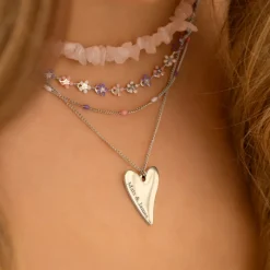 Finaste Sweet heart ketting graveren Outlet