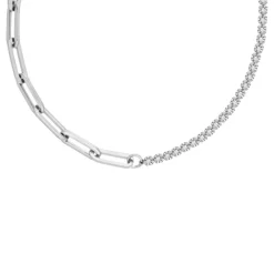Finaste Tennis ketting met schakels Sale