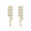Finaste Tennis oorbellen luxury goud kleurig Fashion