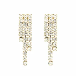 Finaste Tennis oorbellen luxury goud kleurig Fashion