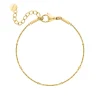 Finaste Tiny chain armband goudkleurig Outlet