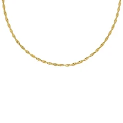 Finaste Trending influencer ketting goudkleurig Clearance