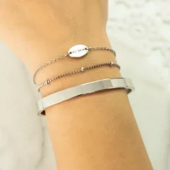 Finaste Trendy armbandje met 4 letters Fashion