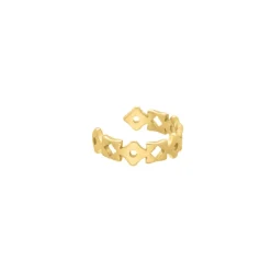Finaste Trendy ear cuff goudkleurig Hot