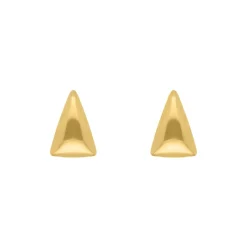 Finaste Triangle oorbellen goudkleurig Clearance