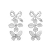Finaste Triple charm earrings Fashion