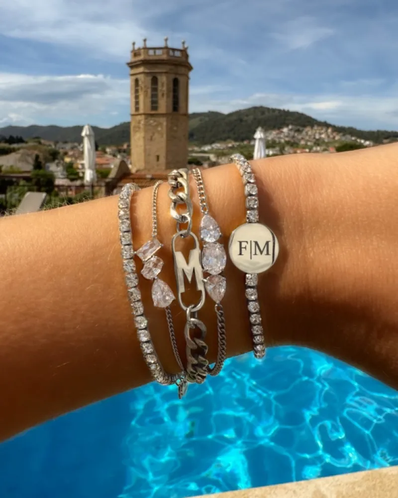 Finaste Triple gem bracelet Fashion
