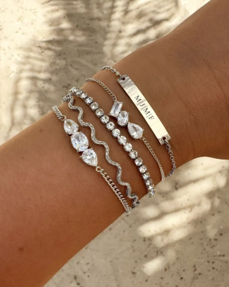 Finaste Triple gem bracelet Fashion