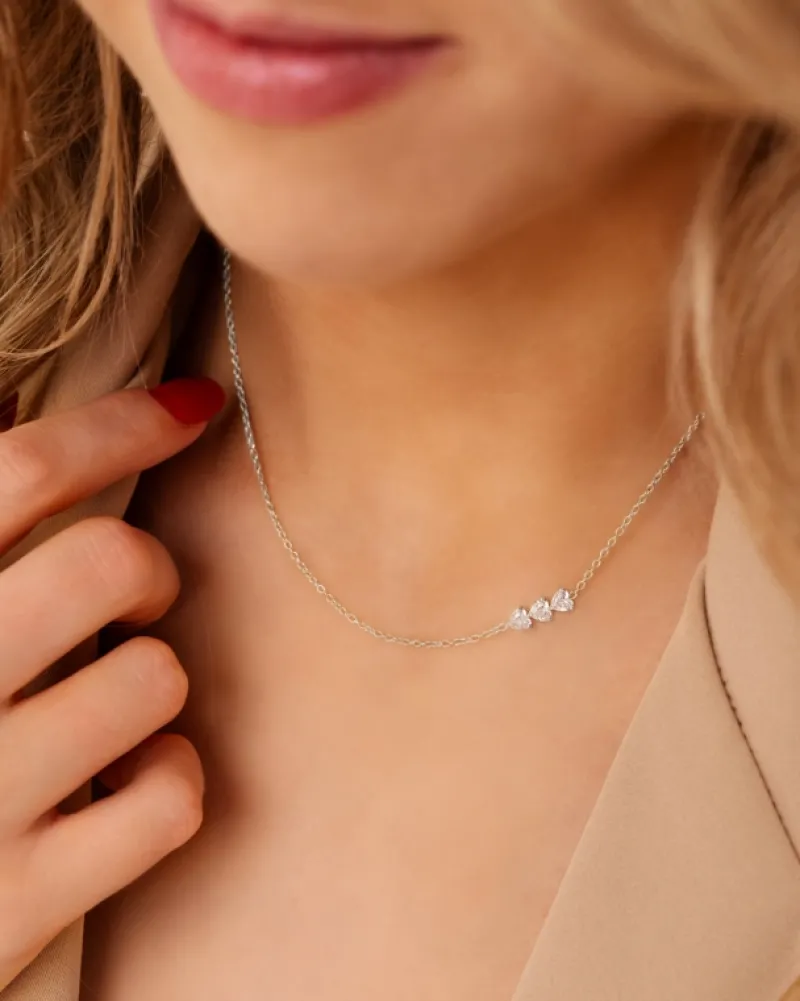 Finaste Triple love sieraden set Outlet