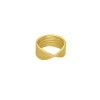 Finaste Twist ring goud kleurig Outlet