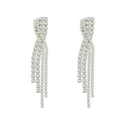Finaste Twisted tennis earrings Online