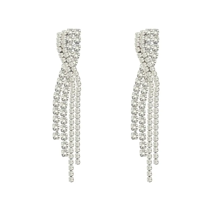 Finaste Twisted tennis earrings Online