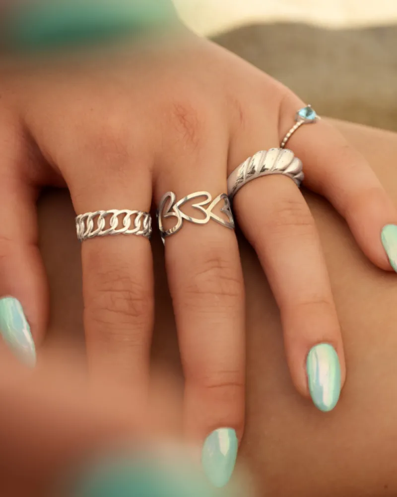 Finaste Verstelbare chain ring Fashion