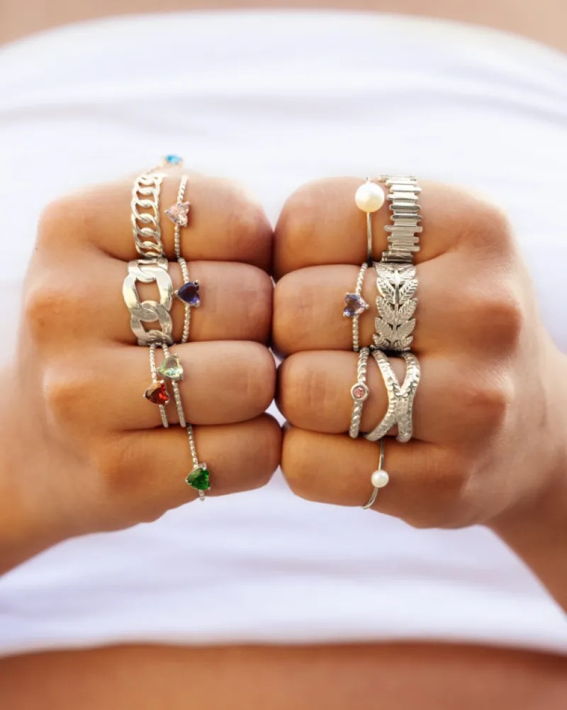 Finaste Verstelbare chain ring Fashion