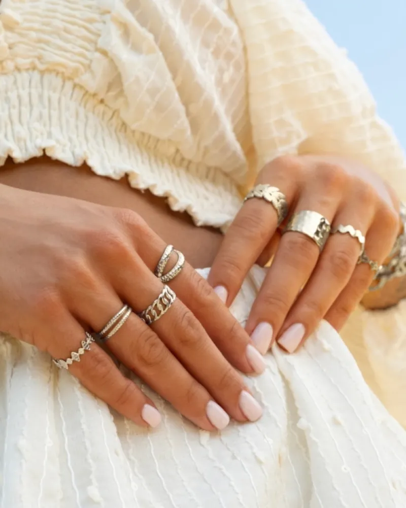 Finaste Verstelbare chain ring Fashion