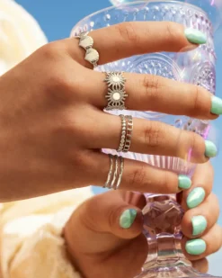 Finaste Verstelbare ring boho summer Hot