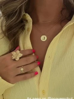 Finaste Verstelbare ring boho summer goudkleurig Sale
