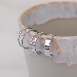 Finaste Verstelbare Ring Chunky Discount