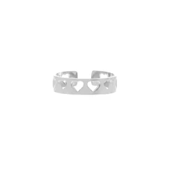 Finaste Verstelbare ring hartjes New