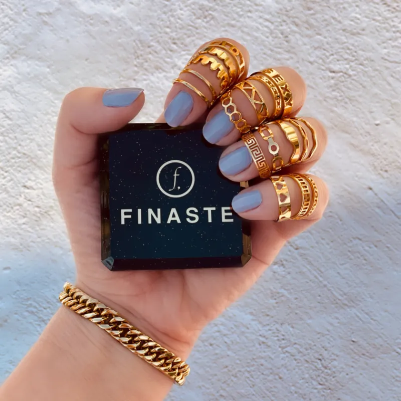 Finaste Verstelbare ring hartjes kleur goud Sale