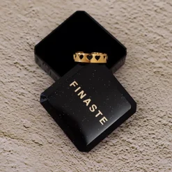Finaste Verstelbare ring hartjes kleur goud Sale