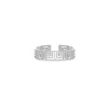 Finaste Verstelbare ring met print Fashion