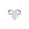 Finaste Verstelbare ring met schelp Discount